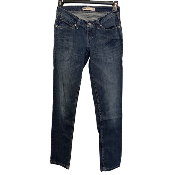 Levis Bold Curve Womens Skinny Jeans Wash Denim Low Rise - Picture 2 of 5